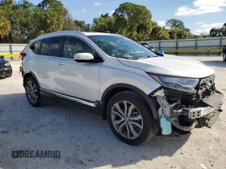2021 Honda CR-V Touring with VIN 5J6RW1H95ML001979, listed as a Copart auction lot 45148675 with 35,838 mi miles and Salvage Title. Bid and sale history available at carsss.com. Image 4.
