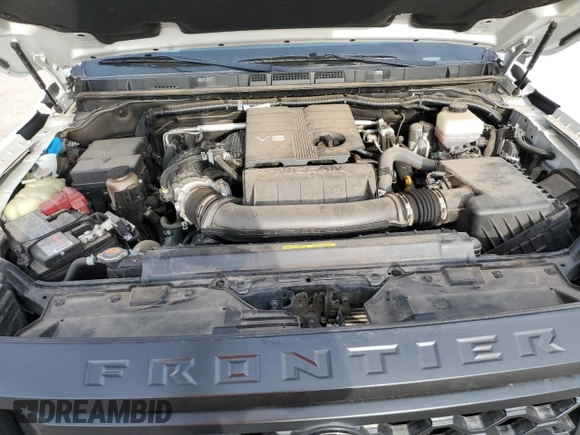 2022 Nissan Frontier SV with VIN 1N6ED1EJ2NN644110, listed as a Copart auction lot 56389655 with 32,812 mi miles and Salvage title. Bid and sale history available at DreamBid. Image 11.