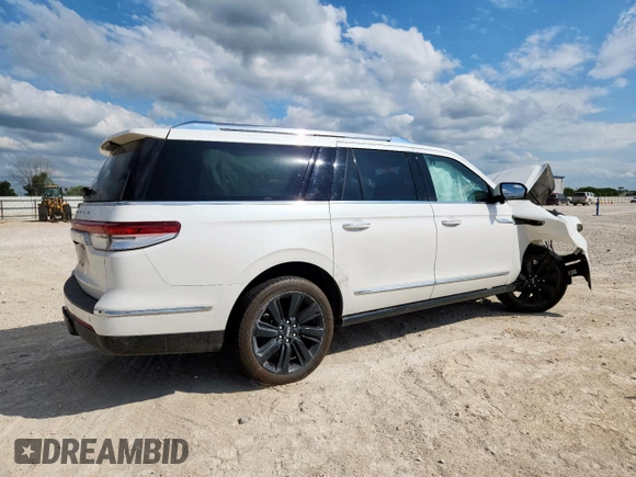 2022 Lincoln Navigator Reserve с VIN 5LMJJ3KT9NEL01203, выставлен на аукционе Copart как лот 60660935 с пробегом 55 812 миль миль и Списание • Salvage title. История ставок и продаж доступна на DreamBid. Изображение 3.