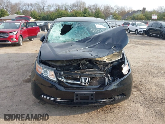 2015 Honda Odyssey EX-L z VIN 5FNRL5H60FB085047, wystawiony jako IAAI lot #42045345 z przebiegiem 180 323 mil mil oraz . Historia ofert i sprzedaży dostępna na DreamBid. Obrazek 12.