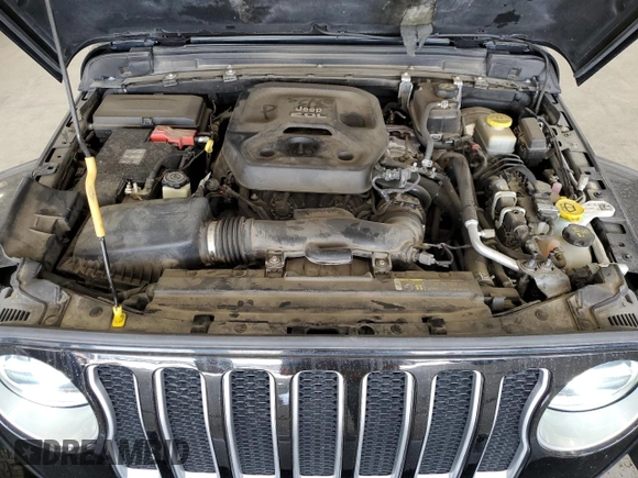 2018 Jeep Wrangler Unlimited Sahara with VIN 1C4HJXEN1JW222834, listed as a Copart auction lot 51837705 with 70,713 mi miles and Salvage title. Bid and sale history available at DreamBid. Image 12.