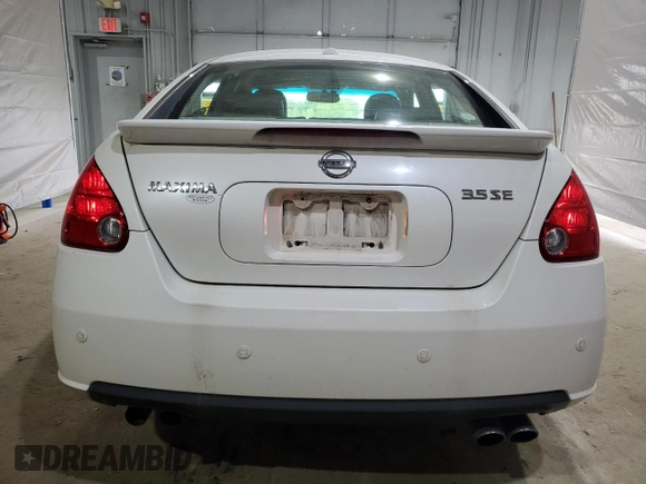 2007 Nissan Maxima SE with VIN 1N4BA41E37C818117, listed as a Copart auction lot 60942755 with 136,901 mi miles and Clean title. Bid and sale history available at DreamBid. Image 6.