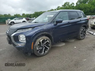 2022 Mitsubishi Outlander SEL z VIN JA4J4VA86NZ007784, wystawiony jako Copart lot #58836115 z przebiegiem 54 658 mil mil oraz Szkoda całkowita • Salvage title. Historia ofert i sprzedaży dostępna na DreamBid. Obrazek 1.