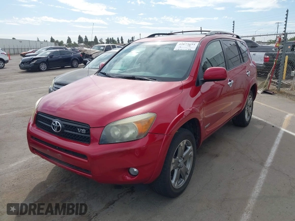 2008 Toyota RAV4 Sport with VIN JTMZK32V585017192, listed as a IAAI auction lot 42673654 with 158,494 mi miles and . Bid and sale history available at DreamBid. Image 2.
