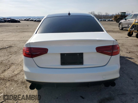 2016 Audi S4 Premium Plus with VIN WAUBGAFL6GA008567, listed as a Copart auction lot 46854325 with 89,533 mi miles and Salvage Title. Bid and sale history available at carsss.com. Image 6.