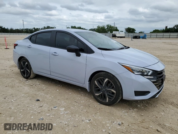 2023 Nissan Versa SR with VIN 3N1CN8FV1PL874339, listed as a Copart auction lot 54164915 with 24,678 mi miles and Salvage title. Bid and sale history available at DreamBid. Image 4.