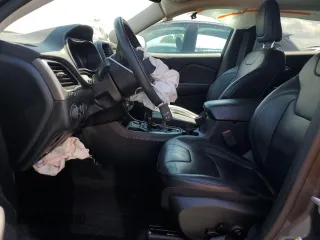 2019 Jeep Cherokee Limited z VIN 1C4PJLDB5KD488351, wystawiony jako Copart lot #54566905 z przebiegiem 55 889 mil mil oraz Nie do naprawy • Non repairable. Historia ofert i sprzedaży dostępna na DreamBid. Obrazek 7.