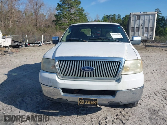 2005 Ford F-150 STX with VIN 1FTRX12W75NB89587, listed as a IAAI auction lot 41834540 with 326,100 mi miles. Bid and sale history available at carsss.com. Image 6.