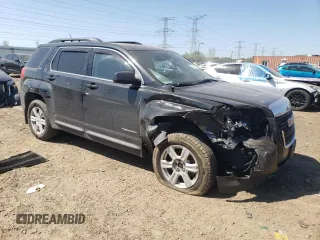 2015 GMC Terrain SLT with VIN 2GKFLSE33F6411946, listed as a Copart auction lot 56019945 with 112,631 mi miles and Salvage title. Bid and sale history available at DreamBid. Image 4.