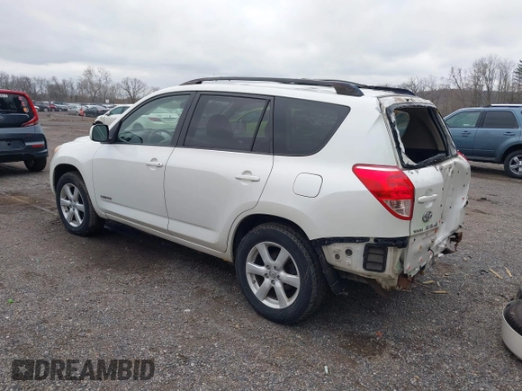 2007 Toyota RAV4 Limited with VIN JTMBD31V175095707, listed as a IAAI auction lot 41925076 with 129,179 mi miles. Bid and sale history available at carsss.com. Image 3.