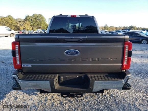 2023 Ford Super Duty F-350 SRW XL with VIN 1FT8W3BT0PEE02611, listed as a Copart auction lot 87077404 with NaN miles and Salvage Title. Bid and sale history available at carsss.com. Image 6.