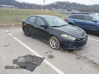 2014 Dodge Dart Limited with VIN 1C3CDFCB7ED907835, listed as a IAAI auction lot 41178235 with 150,016 mi miles. Bid and sale history available at carsss.com. Image 1.