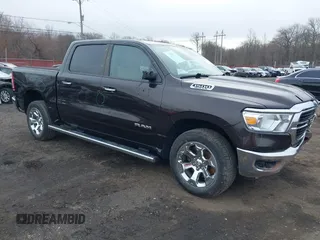 2019 Ram 1500 Big Horn with VIN 1C6SRFFT6KN623770, listed as a IAAI auction lot 41887518 with 46,917 mi miles and . Bid and sale history available at DreamBid. Image 1.