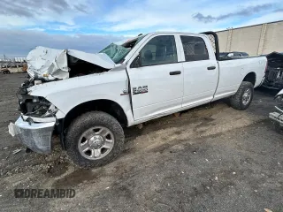 2018 Ram 2500 Tradesman with VIN 3C6UR5HL4JG128197, listed as a Copart auction lot 88528785 with Not Provided miles and Salvage Title. Bid and sale history available at carsss.com. Image 1.