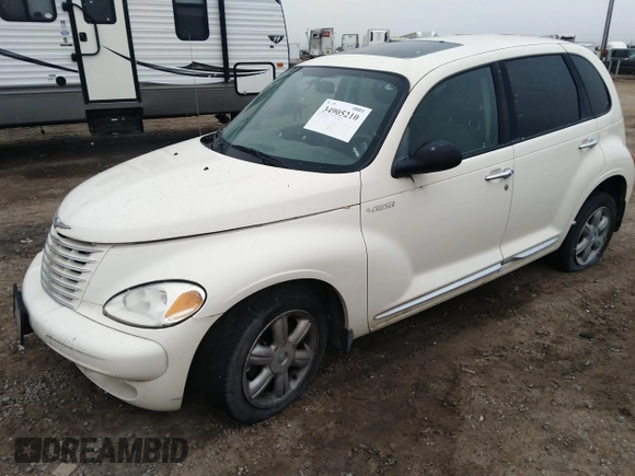 2004 Chrysler PT Cruiser Limited with VIN 3C8FY68B14T200582, listed as a IAAI auction lot 35884781 with Not provided miles and . Bid and sale history available at DreamBid. Image 2.