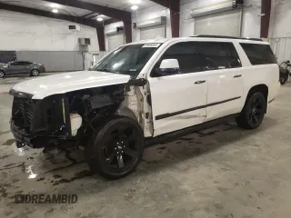2016 Cadillac Escalade ESV Premium Collection z VIN 1GYS4JKJ3GR131299, wystawiony jako Copart lot #53608365 z przebiegiem 228 921 mil mil oraz Szkoda całkowita • Salvage title. Historia ofert i sprzedaży dostępna na DreamBid. Obrazek 1.