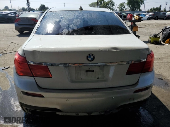 2012 BMW 7 Series 740Li with VIN WBAKB4C51CC575564, listed as a Copart auction lot 60080945 with 148,202 mi miles and Clean title. Bid and sale history available at DreamBid. Image 6.
