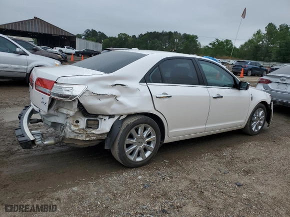 2011 Lincoln MKZ with VIN 3LNHL2GC8BR771052, listed as a Copart auction lot 51164365 with 152,314 mi miles and Salvage Title. Bid and sale history available at carsss.com. Image 3.