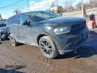 2018 Dodge Durango SXT with VIN 1C4RDJAG3JC156093, listed as a IAAI auction lot 41663072 with 129,792 mi miles and . Bid and sale history available at DreamBid. Image 1.