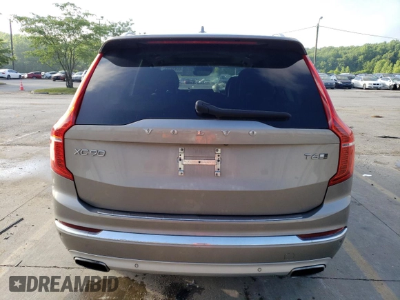 2020 Volvo XC90 Inscription with VIN YV4A22PL8L1573749, listed as a Copart auction lot 60938734 with 100,982 mi miles and Salvage Title. Bid and sale history available at carsss.com. Image 6.