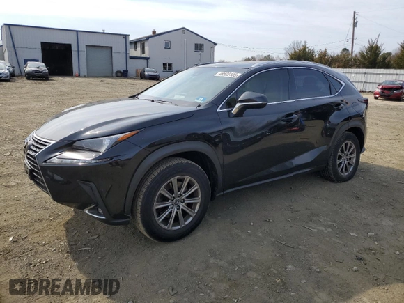 2018 Lexus NX with VIN JTJBARBZ0J2162784, listed as a Copart auction lot 48522105 with 71,786 mi miles and Salvage Title. Bid and sale history available at carsss.com. Image 1.