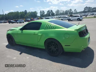2013 Ford Mustang GT with VIN 1ZVBP8CF2D5210785, listed as a Copart auction lot 61010675 with 158,341 mi miles and Salvage title. Bid and sale history available at DreamBid. Image 2.