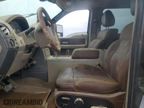 2007 Ford F-150 XLT with VIN 1FTPW14597KD37046, listed as a Copart auction lot 49862455 with Not Provided miles and Non Repairable. Bid and sale history available at DreamBid. Image 7.
