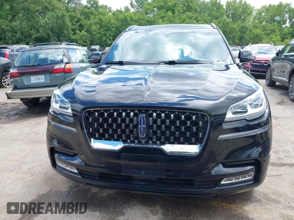 2020 Lincoln Aviator Grand Touring with VIN 5LMYJ8XY2LGL35999, listed as a IAAI auction lot 42344715 with 54,449 mi miles and . Bid and sale history available at DreamBid. Image 12.