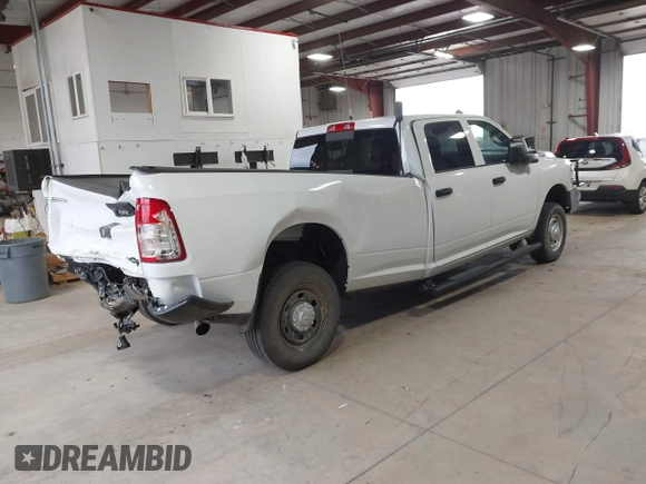 2023 Ram 2500 Tradesman with VIN 3C6UR5HJ1PG606549, listed as a IAAI auction lot 40241030 with 36,958 mi miles. Bid and sale history available at carsss.com. Image 4.