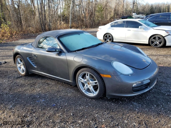 2006 Porsche Boxster with VIN WP0CA29876U712733, listed as a Copart auction lot 80086324 with 135,844 mi miles and Non Repairable. Bid and sale history available at carsss.com. Image 4.
