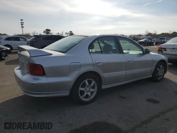 2003 Mitsubishi Galant ES z VIN 4A3AA46H33E035318, wystawiony jako Copart lot #42823255 z przebiegiem 51 373 mil mil oraz Czysty tytuł • Clean title. Historia ofert i sprzedaży dostępna na DreamBid. Obrazek 3.