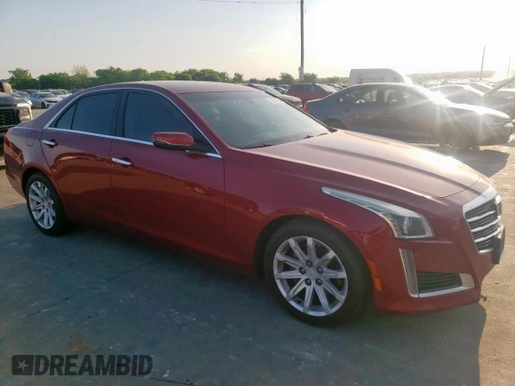 2016 Cadillac CTS RWD with VIN 1G6AP5SX9G0121646, listed as a Copart auction lot 52987725 with 168,767 mi miles and Clean title. Bid and sale history available at DreamBid. Image 4.