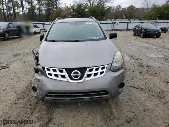 2015 Nissan Rogue Select S with VIN JN8AS5MV3FW766722, listed as a Copart auction lot 49224785 with 107,351 mi miles and Salvage Title. Bid and sale history available at carsss.com. Image 5.