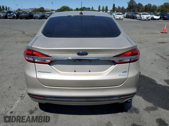 2017 Ford Fusion SE with VIN 3FA6P0HD3HR189967, listed as a Copart auction lot 64481785 with 130,230 mi miles and Clean title. Bid and sale history available at DreamBid. Image 6.
