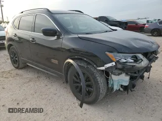 2017 Nissan Rogue S with VIN 5N1AT2MT0HC761872, listed as a Copart auction lot 50383615 with 132,750 mi miles and Salvage Title. Bid and sale history available at carsss.com. Image 4.