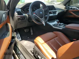 2022 BMW M4 Competition xDrive with VIN WBS43AZ02NCH67299, listed as a Copart auction lot 58264194 with 19,176 mi miles and Salvage Title. Bid and sale history available at carsss.com. Image 8.