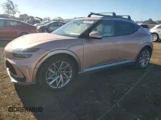2023 Genesis GV60 Advanced z VIN KMUKCDTC9PU016484, wystawiony jako Copart lot #79232044 z przebiegiem 24 922 mil mil oraz Szkoda całkowita • Salvage title. Historia ofert i sprzedaży dostępna na DreamBid. Obrazek 1.