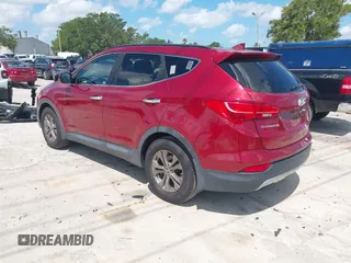 2013 Hyundai Santa Fe Sport z VIN 5XYZU3LB2DG122983, wystawiony jako IAAI lot #42274138 z przebiegiem 23 204 mil mil oraz . Historia ofert i sprzedaży dostępna na DreamBid. Obrazek 3.