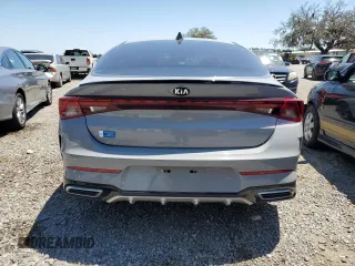 2021 Kia K5 GT-Line with VIN 5XXG64J27MG022120, listed as a Copart auction lot 53398665 with 127,257 mi miles and Salvage Title. Bid and sale history available at carsss.com. Image 6.