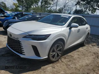 2023 Lexus RX with VIN JTJCHMAA9P2001681, listed as a Copart auction lot 73763804 with Not Provided miles and Non Repairable. Bid and sale history available at carsss.com. Image 1.