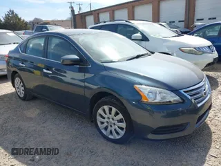 2015 Nissan Sentra SV with VIN 3N1AB7AP4FY267260, listed as a IAAI auction lot 41820874 with 84,259 mi miles and . Bid and sale history available at DreamBid. Image 1.