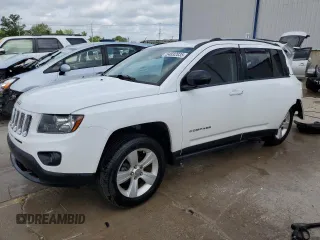 2016 Jeep Compass Sport with VIN 1C4NJDBB8GD639738, listed as a Copart auction lot 54832835 with 100,400 mi miles and Non repairable. Bid and sale history available at DreamBid. Image 1.