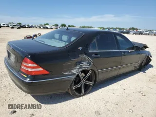 2001 Mercedes-Benz S 320/430/500 with VIN WDBNG70J21A221144, listed as a Copart auction lot 56856945 with Not provided miles and Salvage title. Bid and sale history available at DreamBid. Image 3.