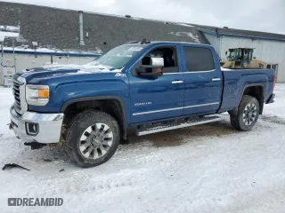 2017 GMC Sierra 2500HD SLT with VIN 1GT12TEY9HF116773, listed as a Copart auction lot 41643885 with 0 mi miles and Non Repairable. Bid and sale history available at carsss.com. Image 1.