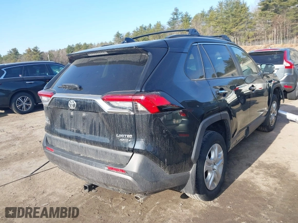 2019 Toyota RAV4 Limited with VIN JTMN1RFV8KD033205, listed as a IAAI auction lot 41751355 with 26,319 mi miles. Bid and sale history available at carsss.com. Image 16.