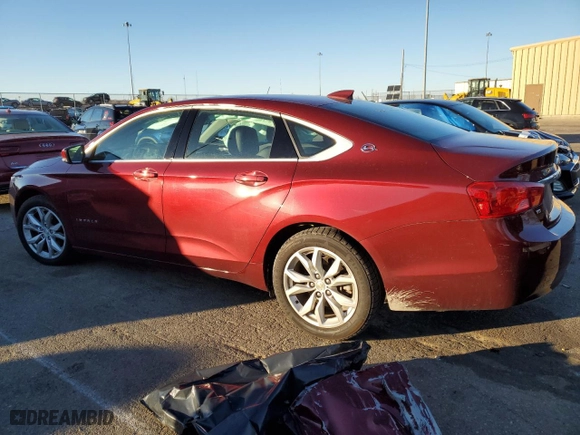 2016 Chevrolet Impala LT with VIN 1G1115S38GU164064, listed as a Copart auction lot 83811044 with 26,470 mi miles and Salvage Title. Bid and sale history available at carsss.com. Image 2.