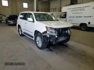 2017 Lexus GX 460 z VIN JTJBM7FX1H5156490, wystawiony jako Copart lot #55079285 z przebiegiem 118 072 mil mil oraz Szkoda całkowita • Salvage title. Historia ofert i sprzedaży dostępna na DreamBid. Obrazek 15.