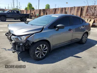 2020 Nissan Versa S with VIN 3N1CN8DV9LL888969, listed as a Copart auction lot 51855485 with 82,209 mi miles and Salvage Title. Bid and sale history available at DreamBid. Image 1.