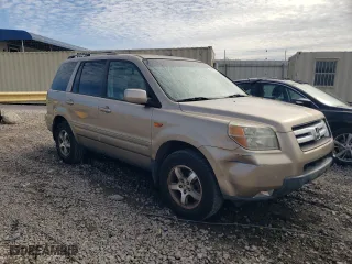 2006 Honda Pilot EX-L with RES with VIN 5FNYF28666B035206, listed as a Copart auction lot 43287705 with 214,327 mi miles and Clean Title. Bid and sale history available at carsss.com. Image 4.