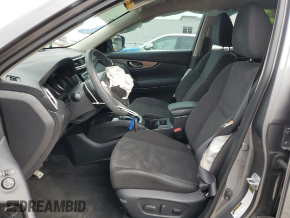 2016 Nissan Rogue SV with VIN KNMAT2MT3GP678156, listed as a Copart auction lot 50532435 with 50,067 mi miles and Salvage Title. Bid and sale history available at DreamBid. Image 7.